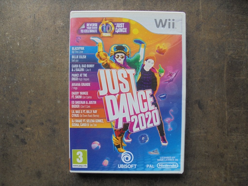 Just Dance 2020 voor Wii (zie foto's), Games en Spelcomputers, Games | Nintendo Wii, Muziek, Gebruikt, Ophalen of Verzenden, 3 spelers of meer