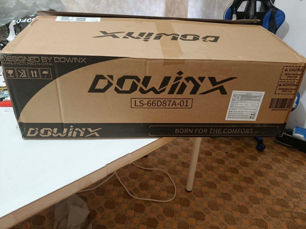 Nieuw Gaming stoel Dowinx leder LS-66D87 Spotprijs, Huis en Inrichting, Bureaustoelen, Ophalen, Gaming bureaustoel, Nieuw, Grijs