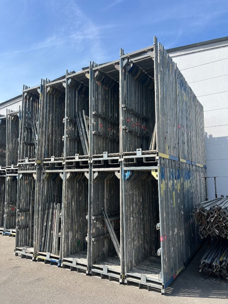 Layher / MJ Steigerframes 2,00x0,73 m – Gebruikt | TOP ACTIE, Doe-het-zelf en Bouw, Steigers, Ophalen of Verzenden, Gebruikt, Overige typen