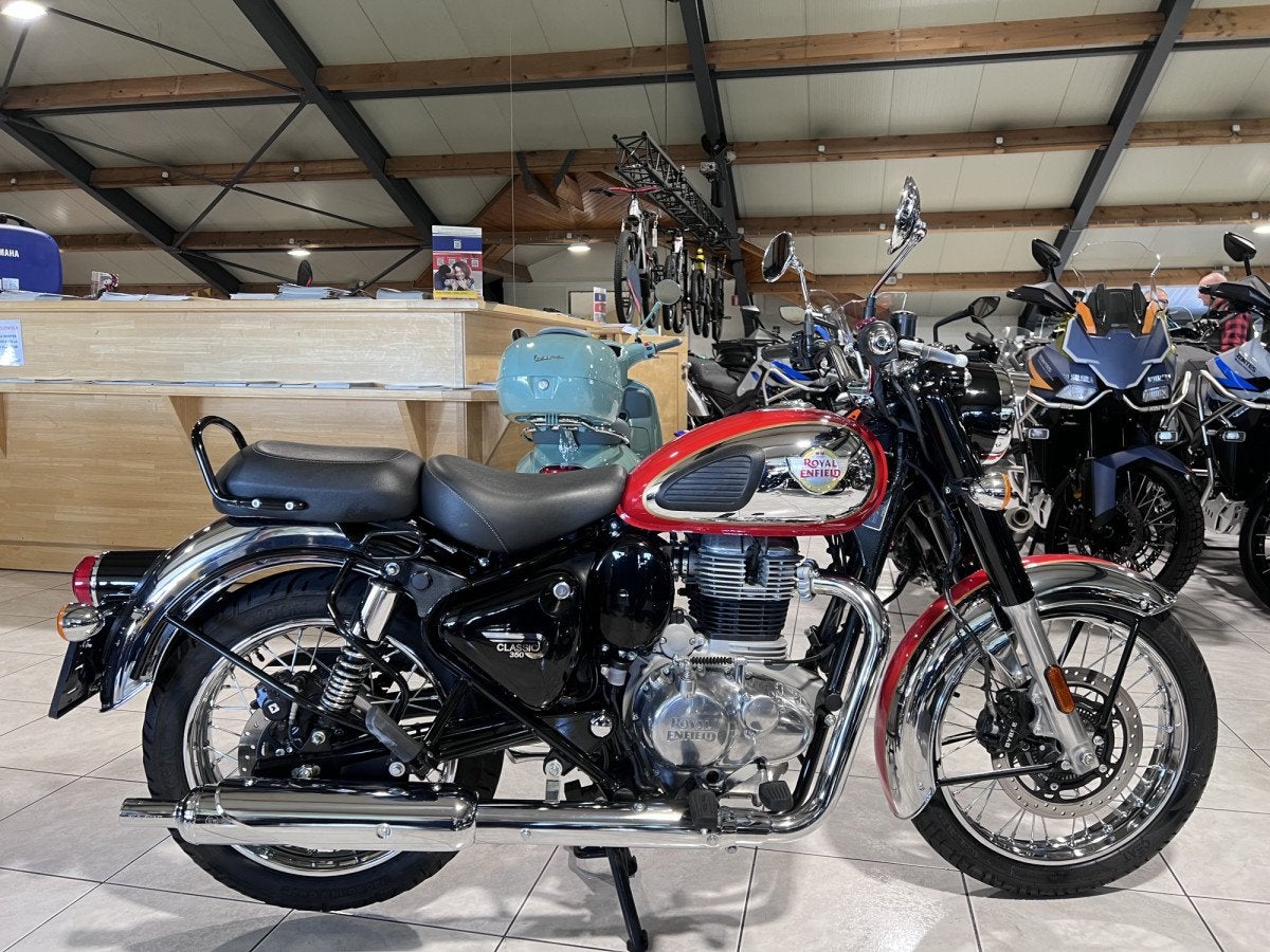 ROYAL ENFIELD Classic 350 Chrome Red, Motoren, Chopper, Bedrijf, 350 cc, 12 t/m 35 kW