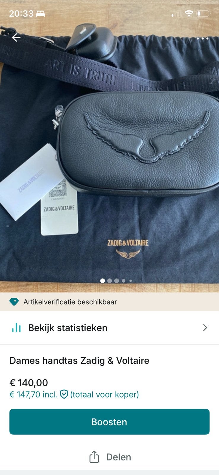 Schoudertas, Handtassen en Accessoires, Overige Accessoires, Ophalen of Verzenden, Nieuw