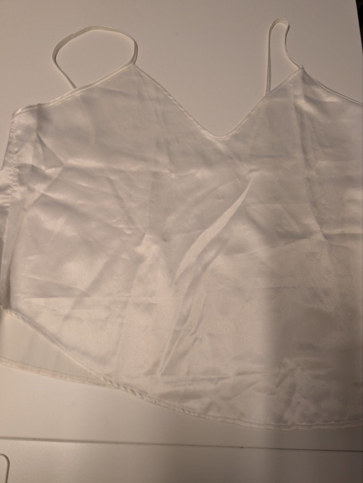 wit topje maat L, Kleding | Dames, Topjes, Ophalen of Verzenden, Maat 42/44 (L), Wit, Zonder mouw