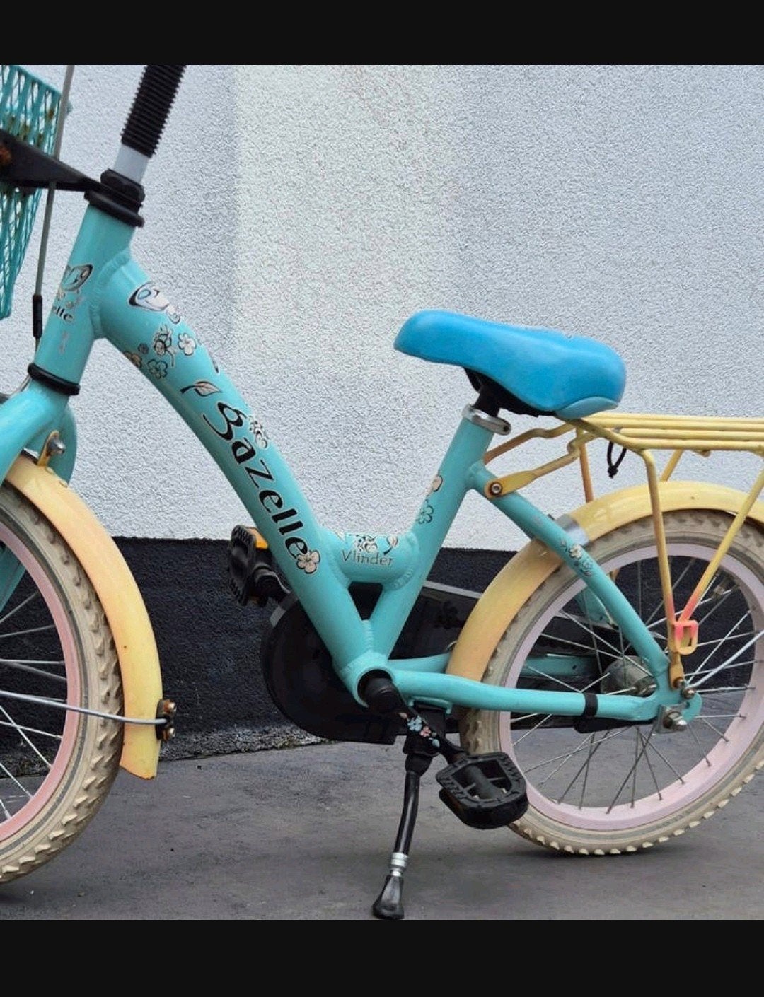 Kinder fiets, Ophalen