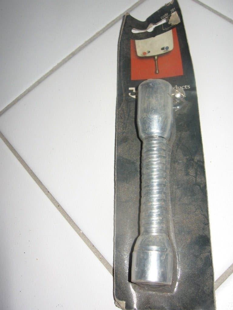 Verlengstuk + straalbreker voor kraan met schroefaansluiting, Inox, Overige typen, Nieuw, Ophalen of Verzenden