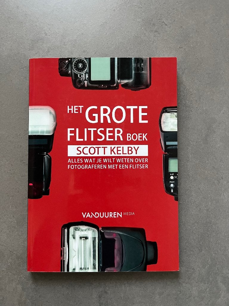 Het grote flitserboek, Boeken, Fotograferen en Filmen, Ophalen of Verzenden, Zo goed als nieuw, Scott Kelby