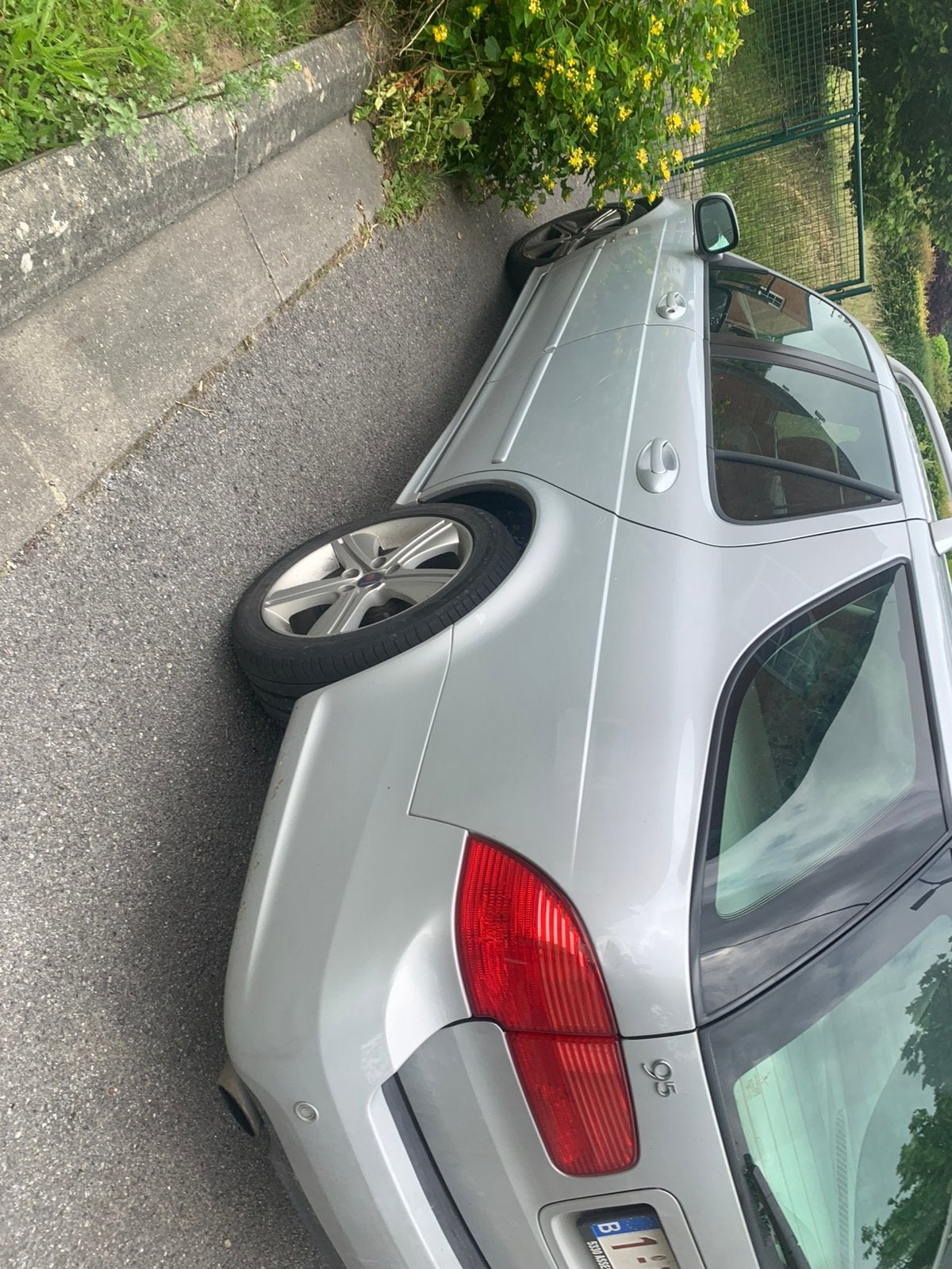 Saab a vendre problème moteur, Auto's, Zwart, Leder, 5 deurs, Particulier