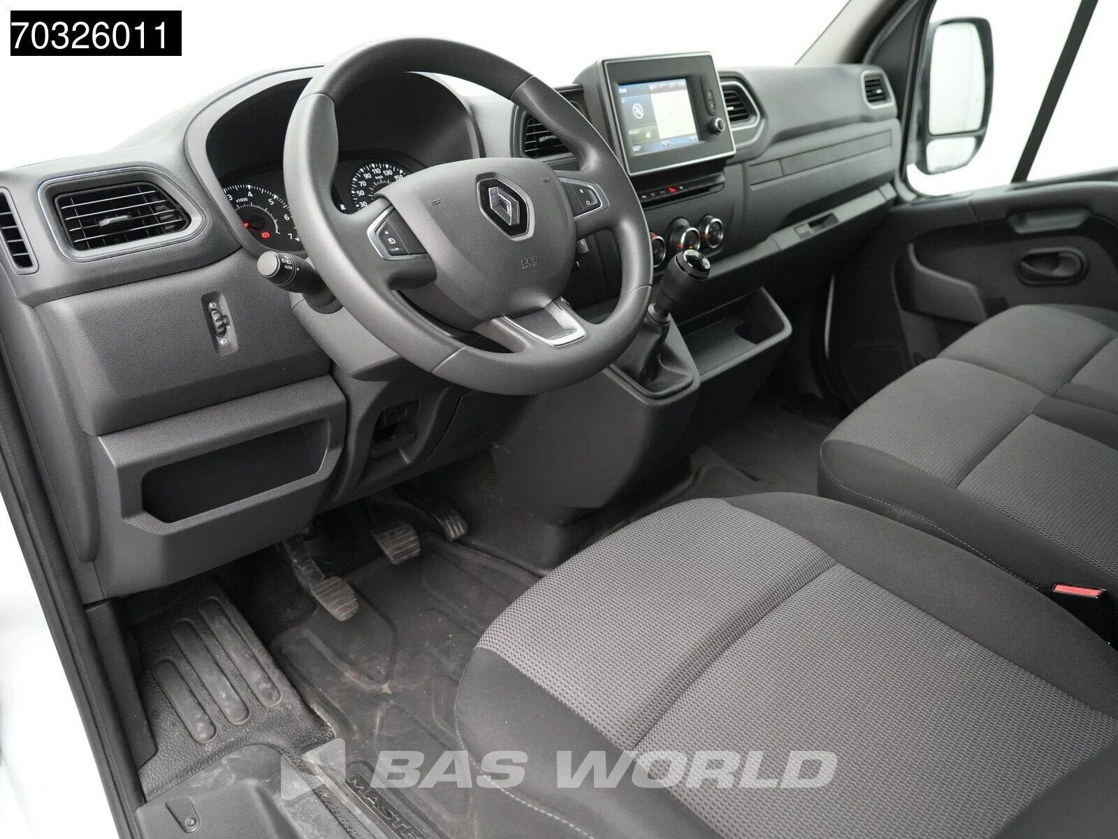 Renault Master 145PK Achterdeuren Bakwagen LED Navi Airco Cr, 2493 kg, Stof, Gebruikt, 4 cilinders