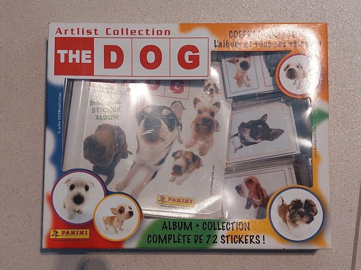 Panini The Dog ongeopende set, Ophalen of Verzenden