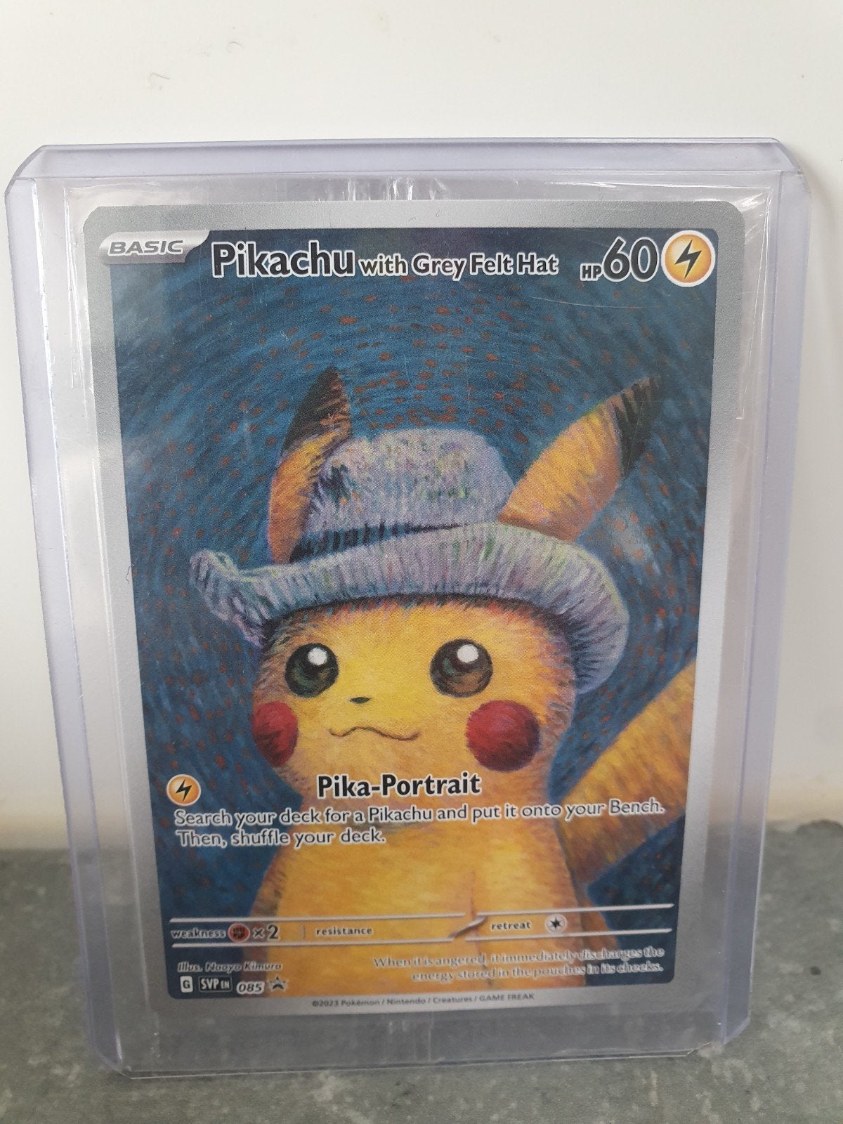 Pikachu van gogh, Ophalen