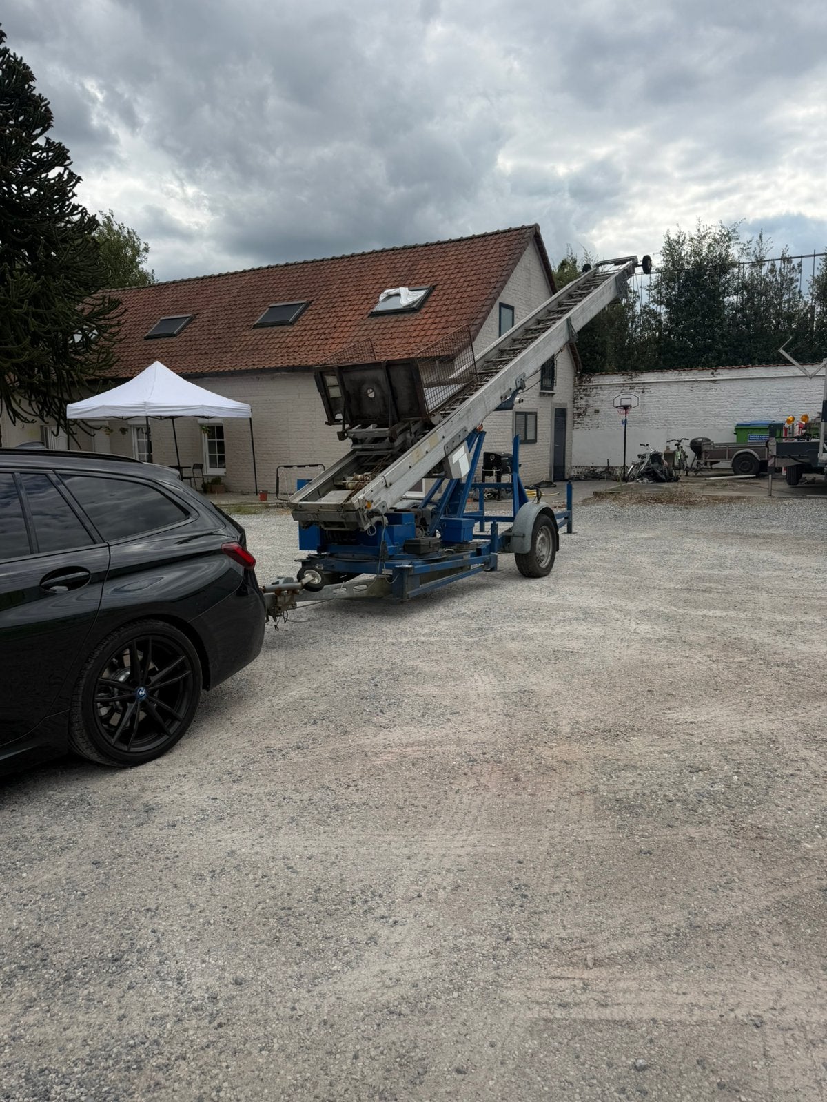 Ladderlift Klaas 26/6 KA, Ophalen, Kraan