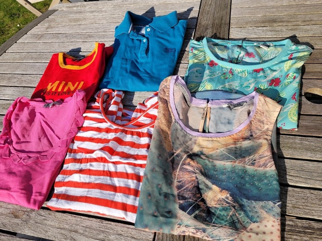 6 t-shirts de grandes marques, Sans manches, Maison scotch, Enlèvement ou Envoi, Taille 36 (S)