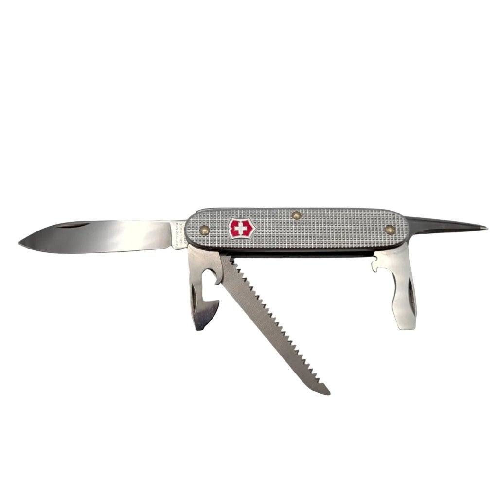 Victorinox Farmer Alox Zilver – Grade B, Ophalen of Verzenden, Zo goed als nieuw