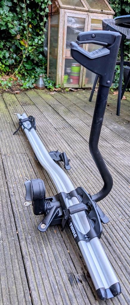 Thule fietsendrager dak, Pneus larges, Utilisé, Galerie de toit, Enlèvement