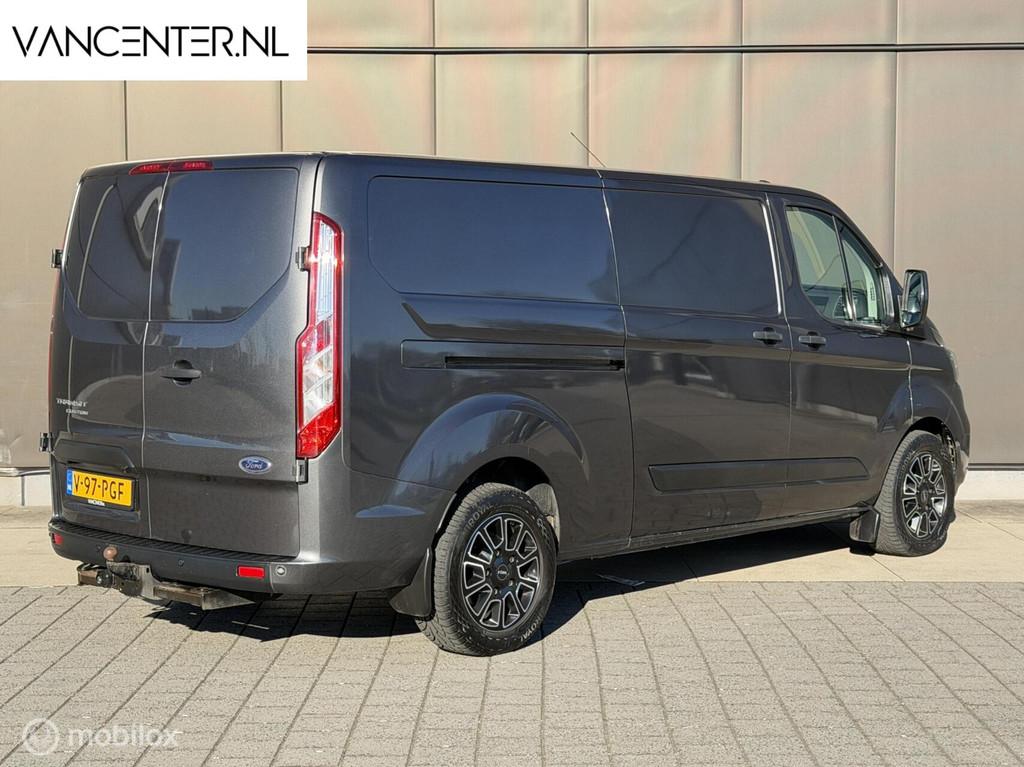 Ford Transit Custom L2 2.0 TDCI 130 PK Automaat Carplay LED, Autos, Argent ou Gris, Achat, 1750 kg, Euro 6