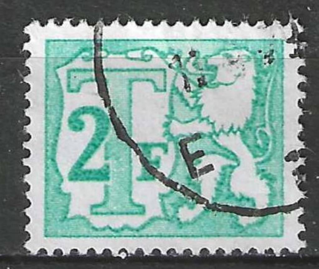 Belgie 1966 - OBP 67TX - Takszegel 2 F. (ST), Verzenden, Gestempeld, Gestempeld