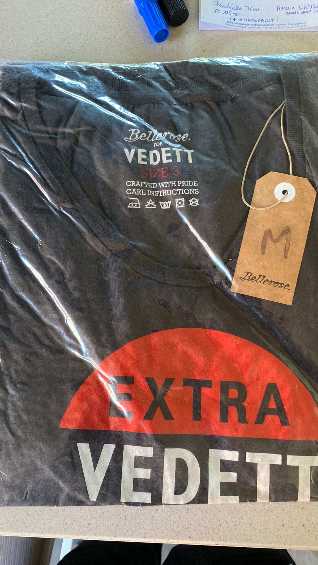 Heel leuke t-shirts vedett S en M, Ophalen, Nieuw