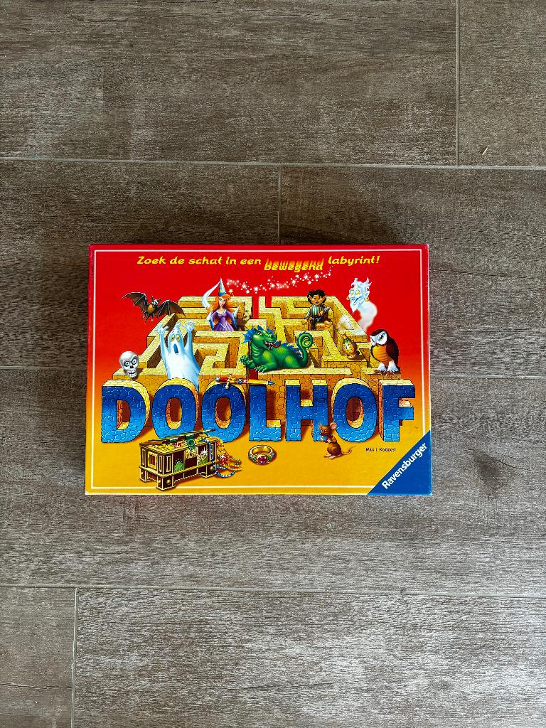 Doolhof gezelschapsspel Ravensburger - als nieuw, Hobby en Vrije tijd, Gezelschapsspellen | Bordspellen, Ophalen of Verzenden