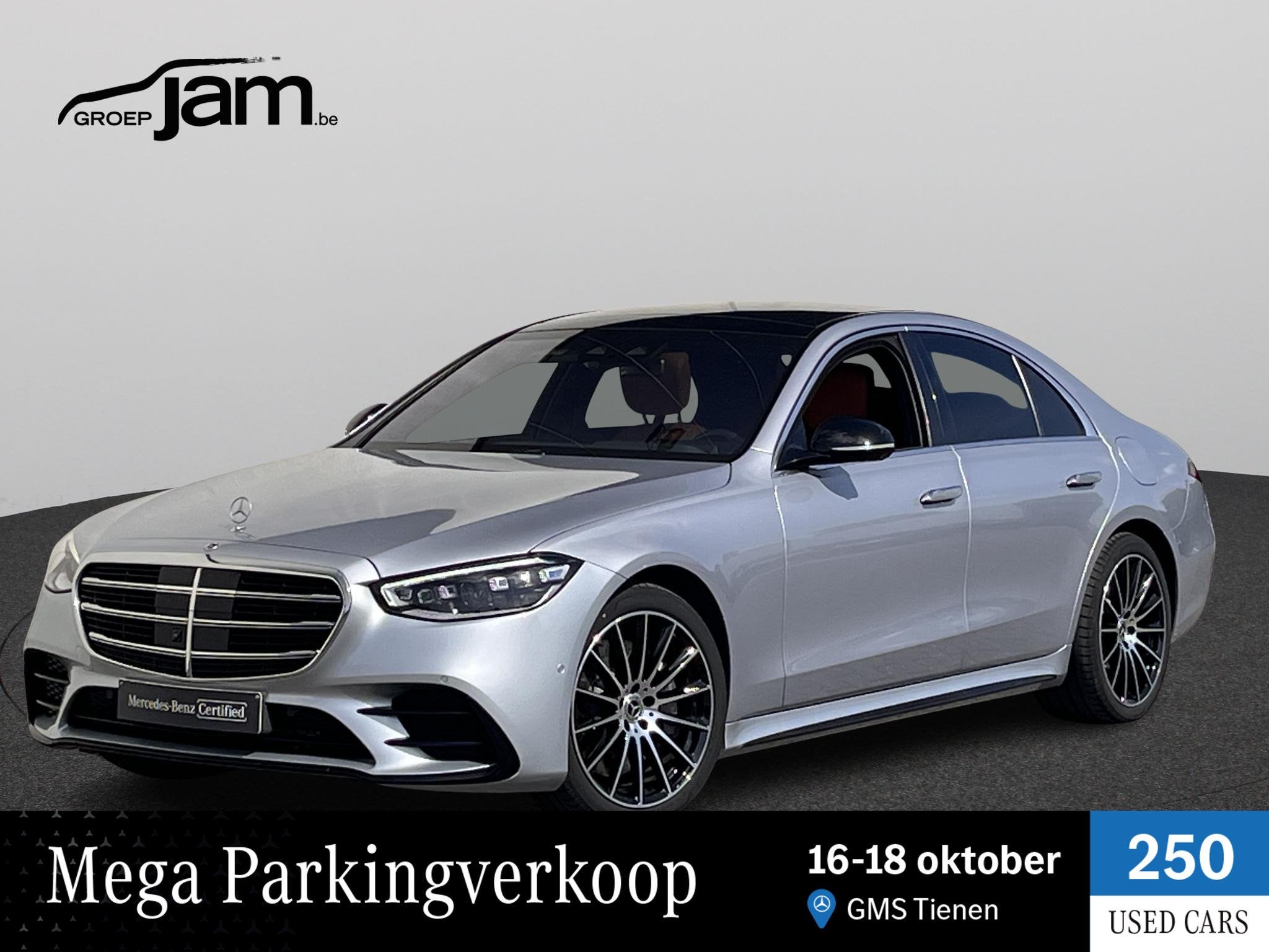 Mercedes-Benz S-Klasse 580 e (automatique), Argent ou Gris, Mercedes-Benz, Berline, Automatique