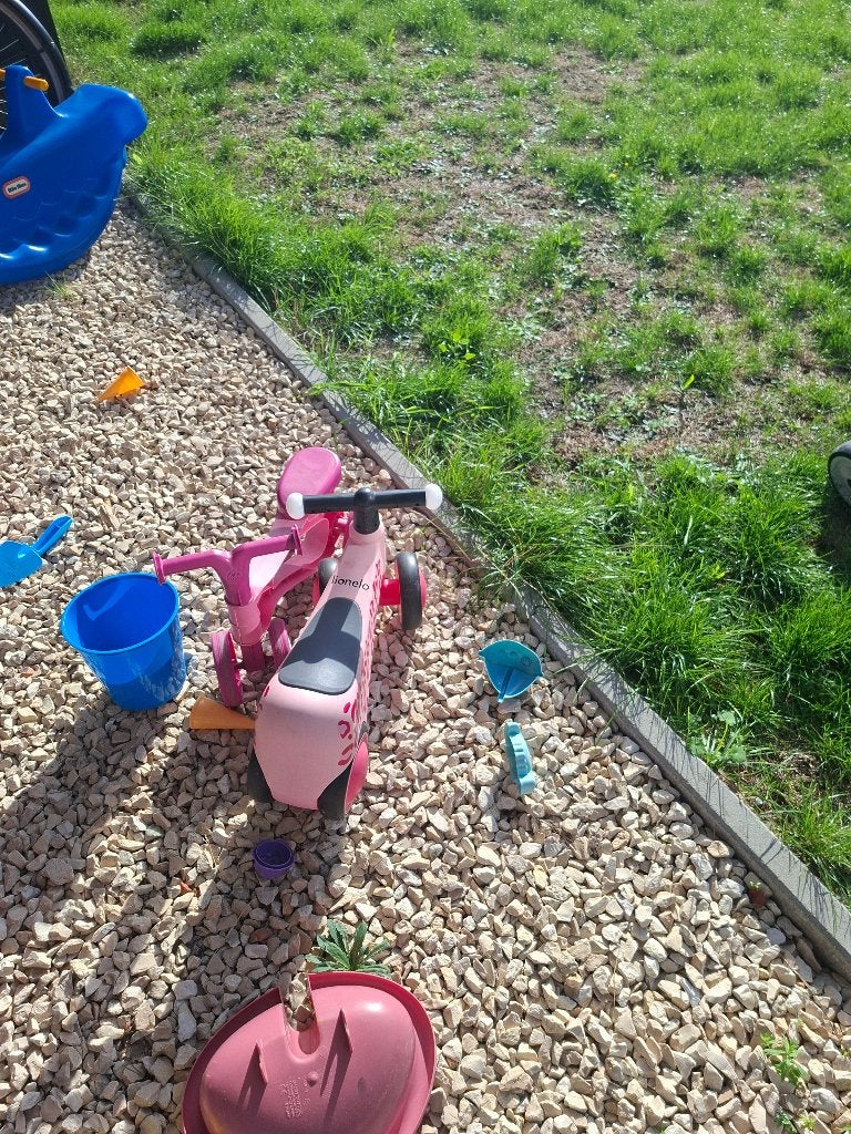 Gratis loopfietsen/fietsen, Ophalen, Gebruikt