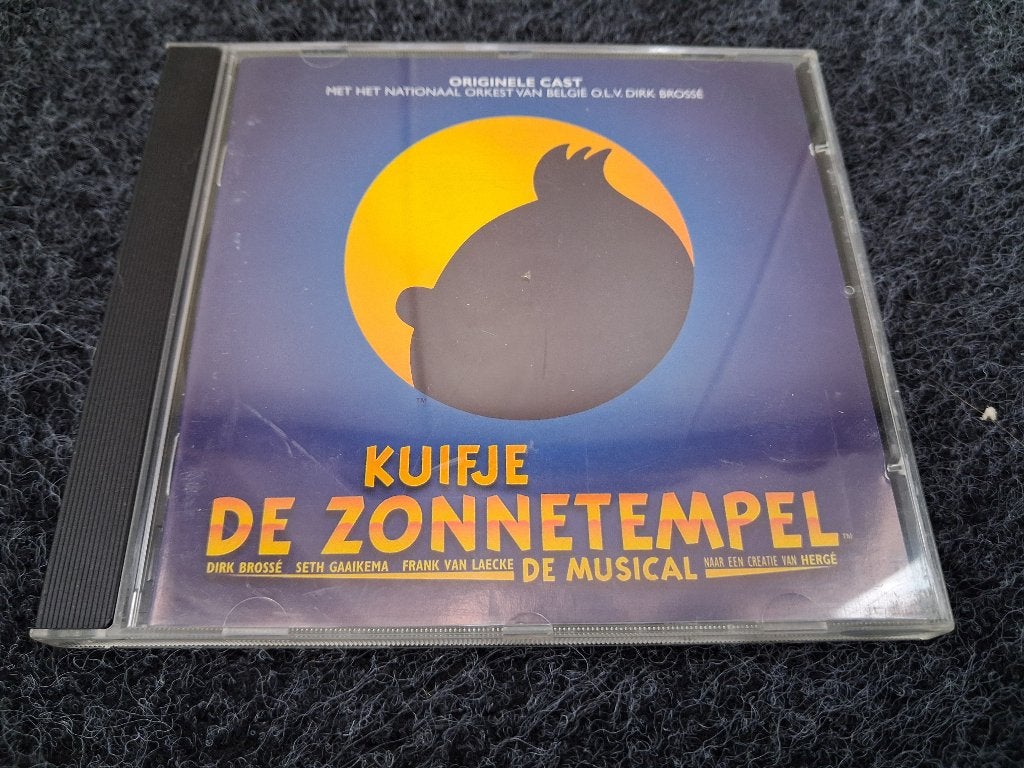 Kuifje : De Zonnetempel - De Musical, Ophalen of Verzenden, Kuifje, Zo goed als nieuw, Gebruiksvoorwerp