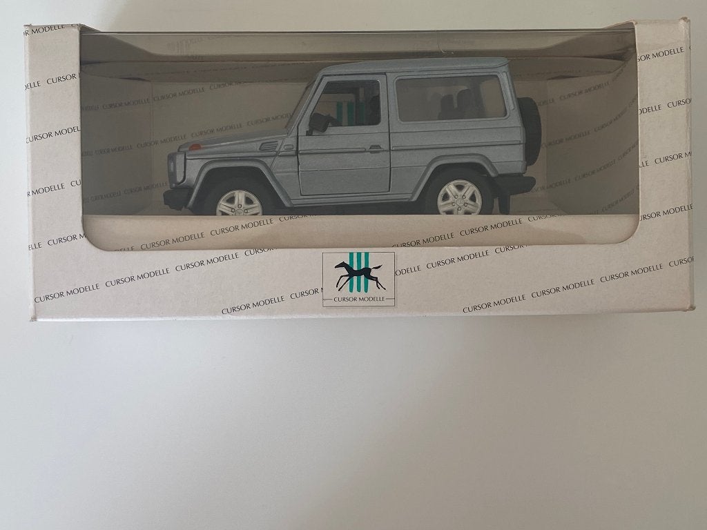Échelle métallique MB G-Class Aqua Blue 1/43 Gama, Enlèvement ou Envoi, Comme neuf, Voiture, Gama