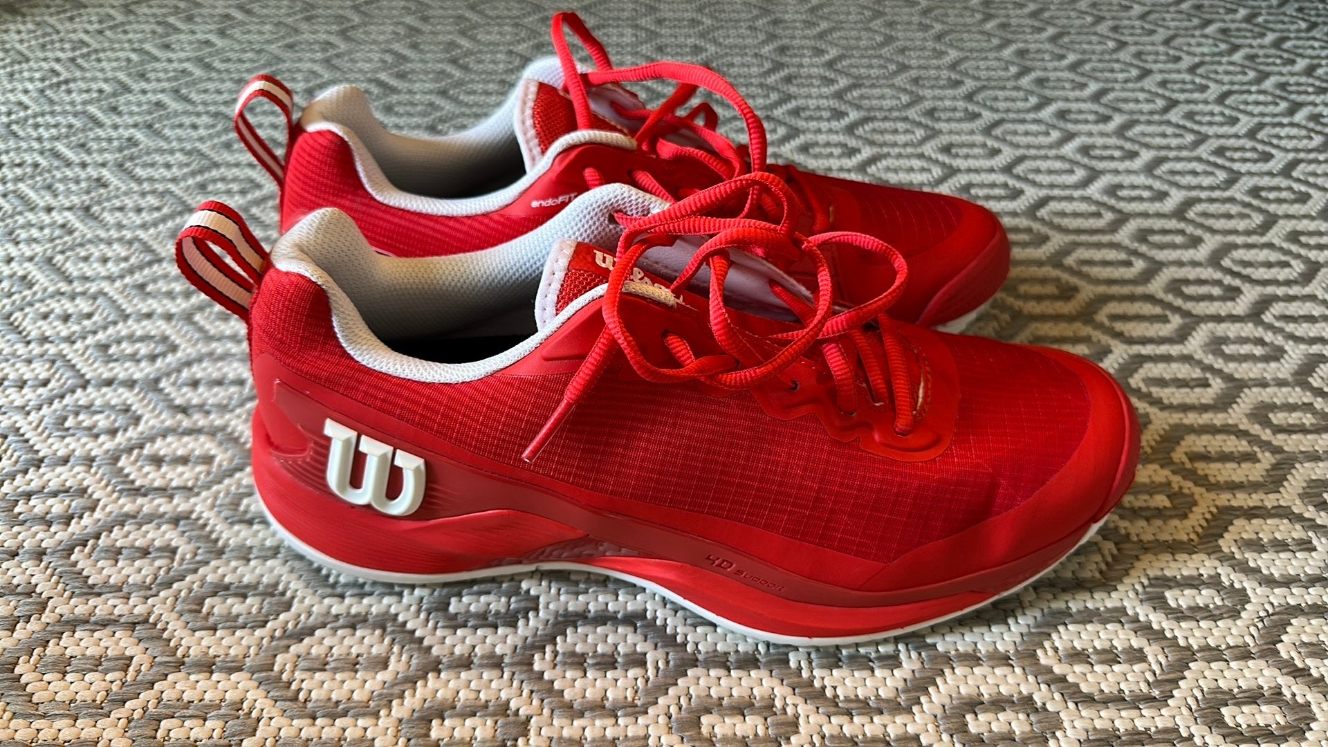 Chaussures de tennis Wilson rush 4.5 rouge, Overige merken, Overige typen, Nieuw, Ophalen of Verzenden