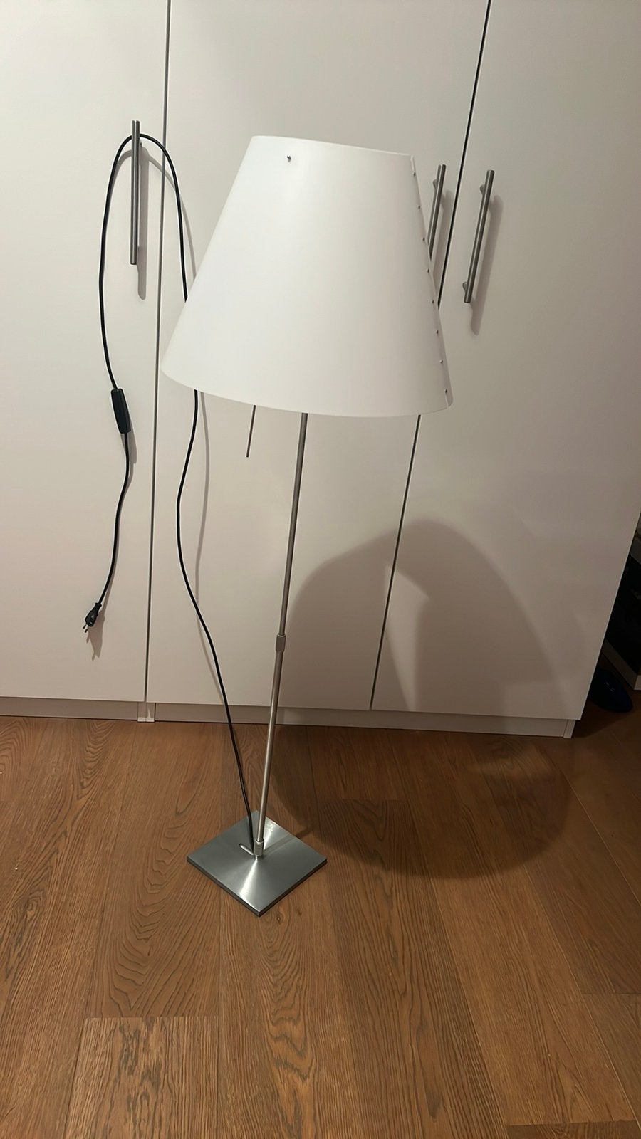 Luceplan costenza desing vloerlamp, Huis en Inrichting, Ophalen, Zo goed als nieuw, Metaal