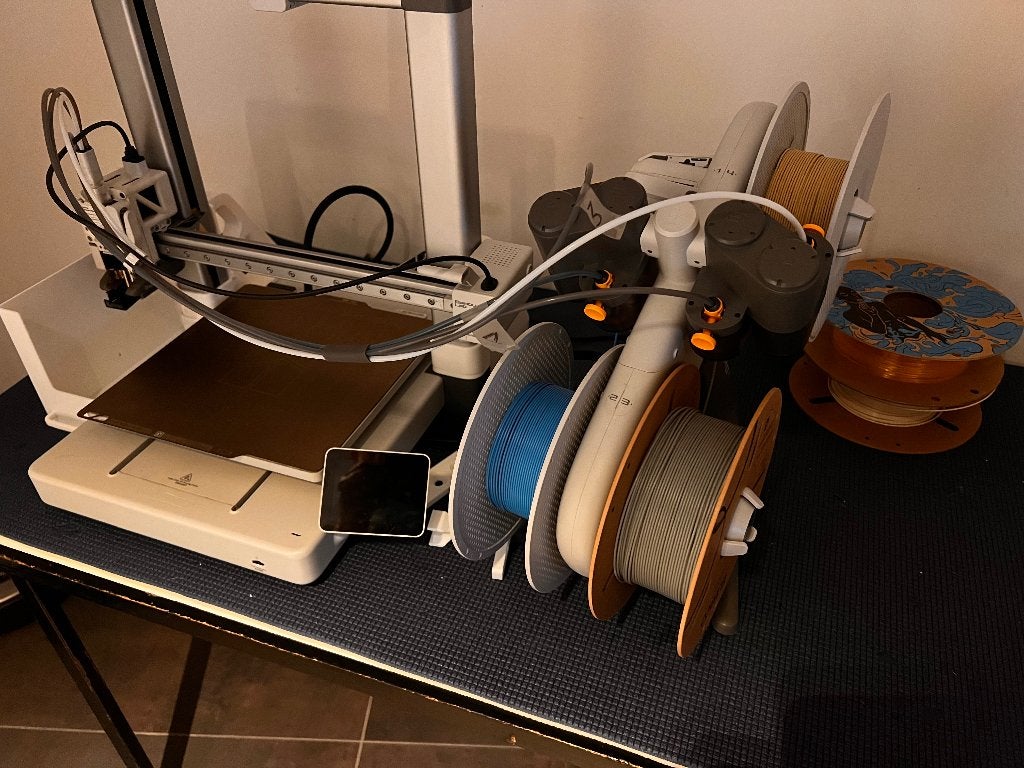bambulab a1 combo 3D printer, Computers en Software, 3D Printers, Zo goed als nieuw, Filament, Ingebouwde Wi-Fi, Ophalen