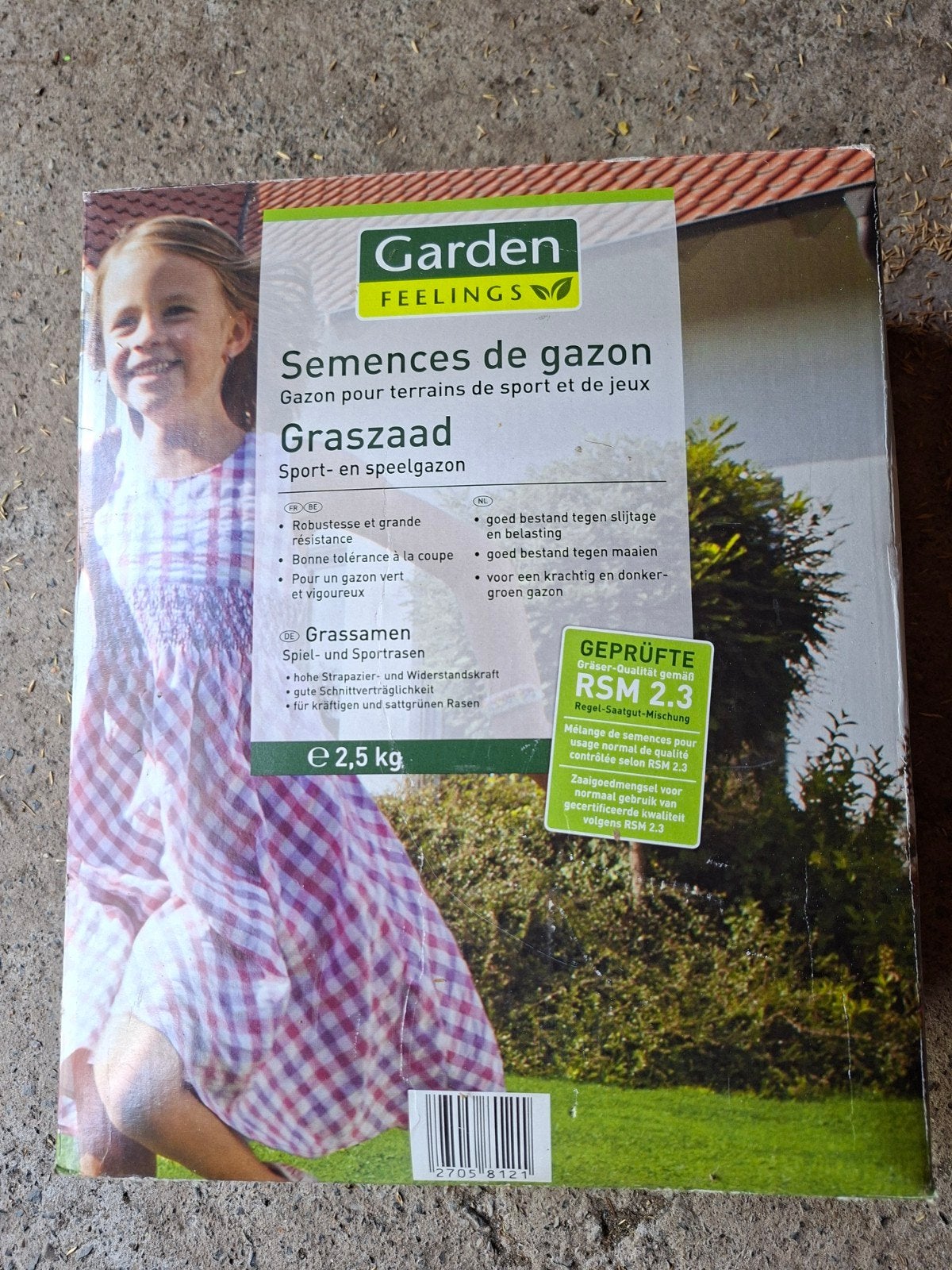 graszaad, Ophalen