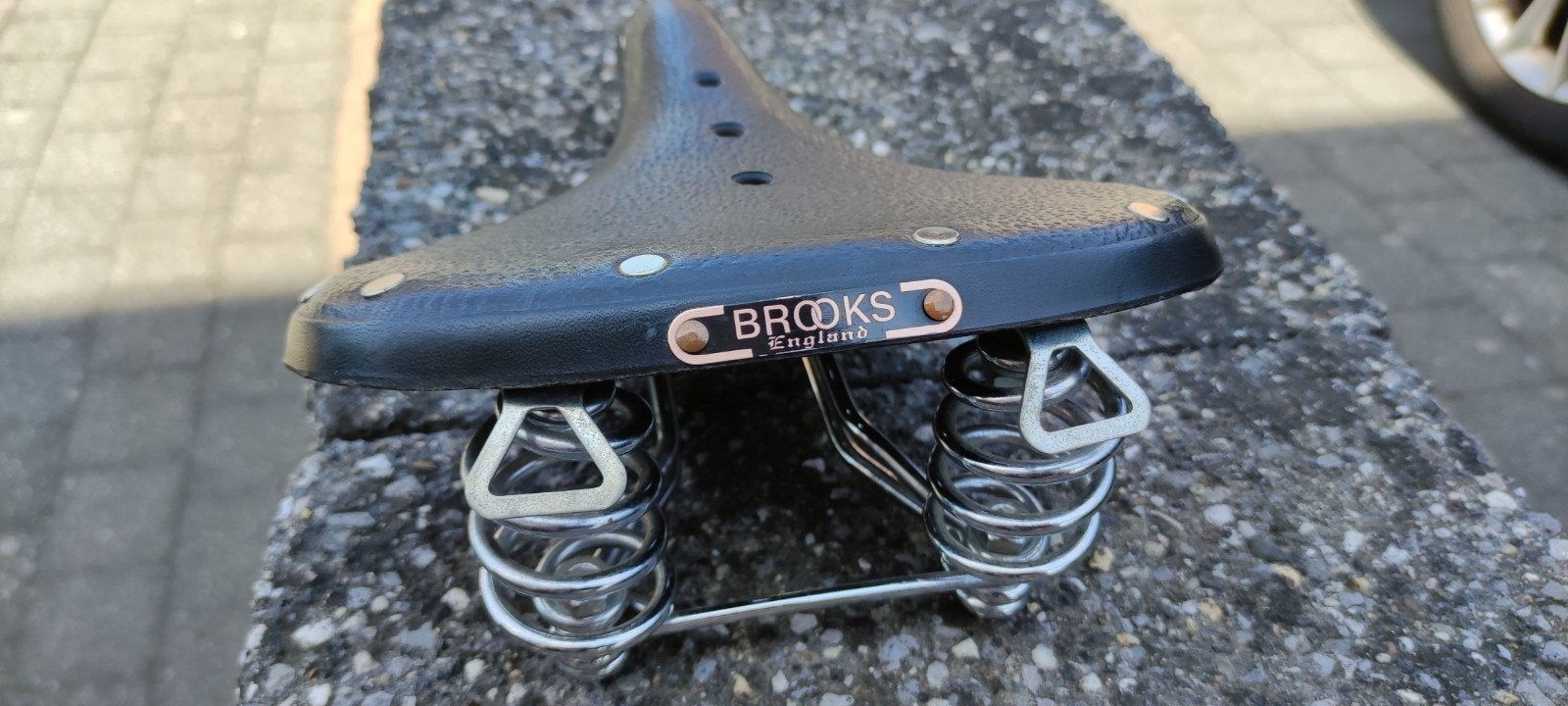 Brooks fietszadel, Fietsen en Brommers, Ophalen