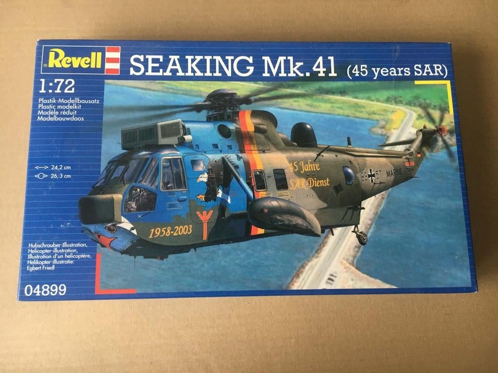 Modelbouwdoos : Seaking Mk.41 - 45 years SAR - Nieuw., Ophalen, 1:72 tot 1:144, Nieuw, Revell