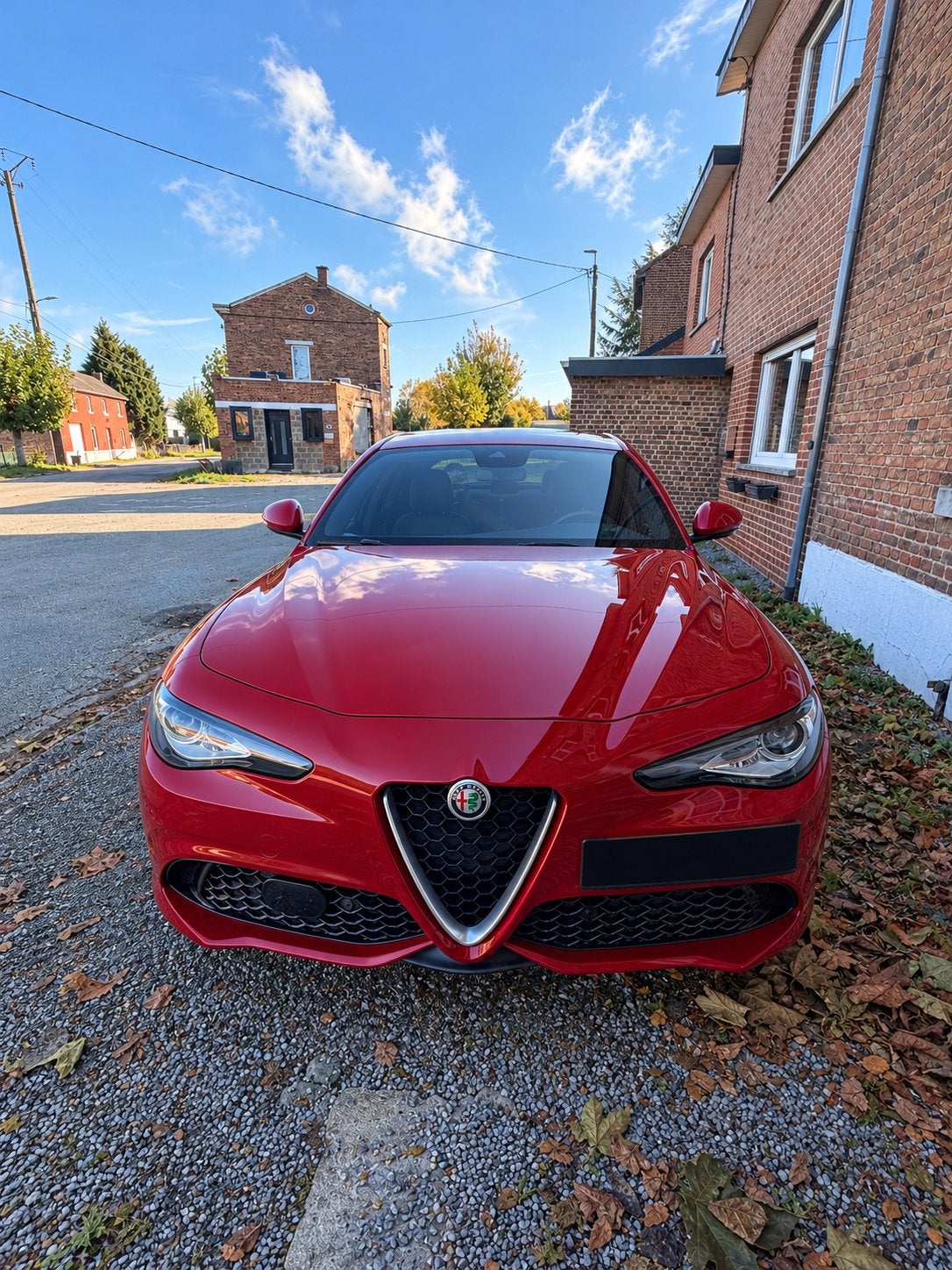 Alfa Romeo Giulia, Auto's, Berline, Particulier, Giulia, Rood