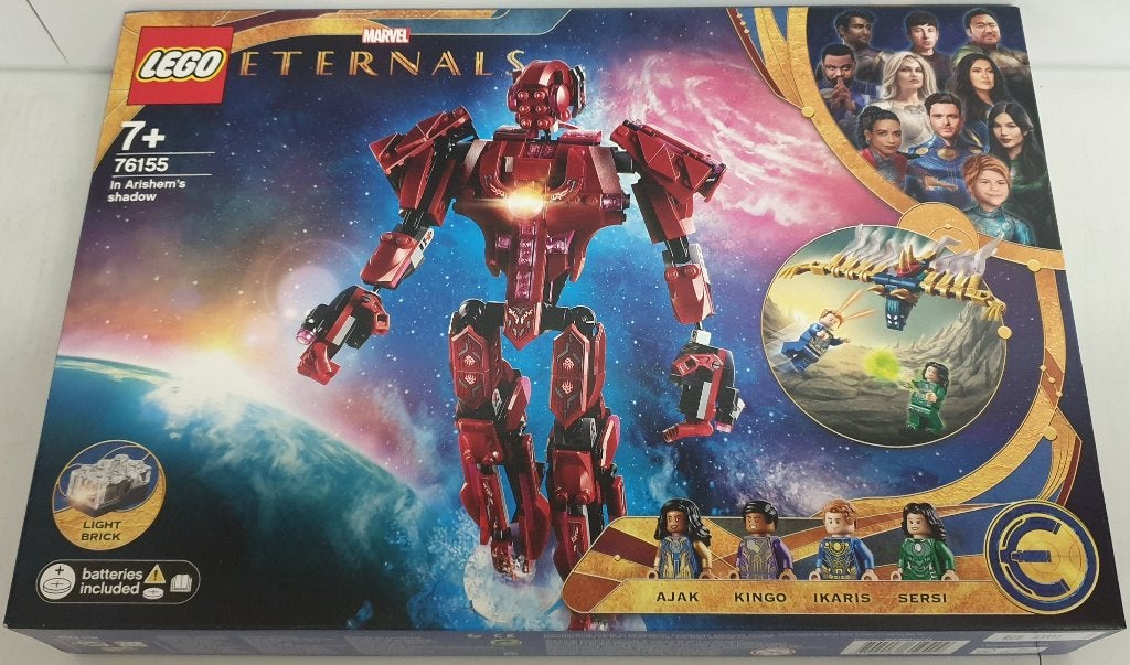 LEGO 76155 Marvel The Eternals In de schaduw van Arishem, Marvel, Nieuw, Ophalen of Verzenden, Complete set