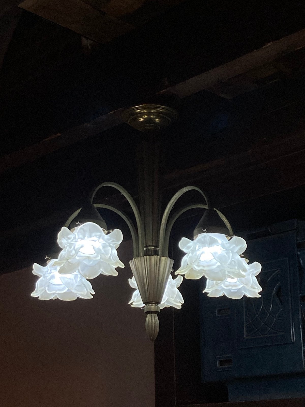 Lustre de l'époque art déco, Enlèvement ou Envoi