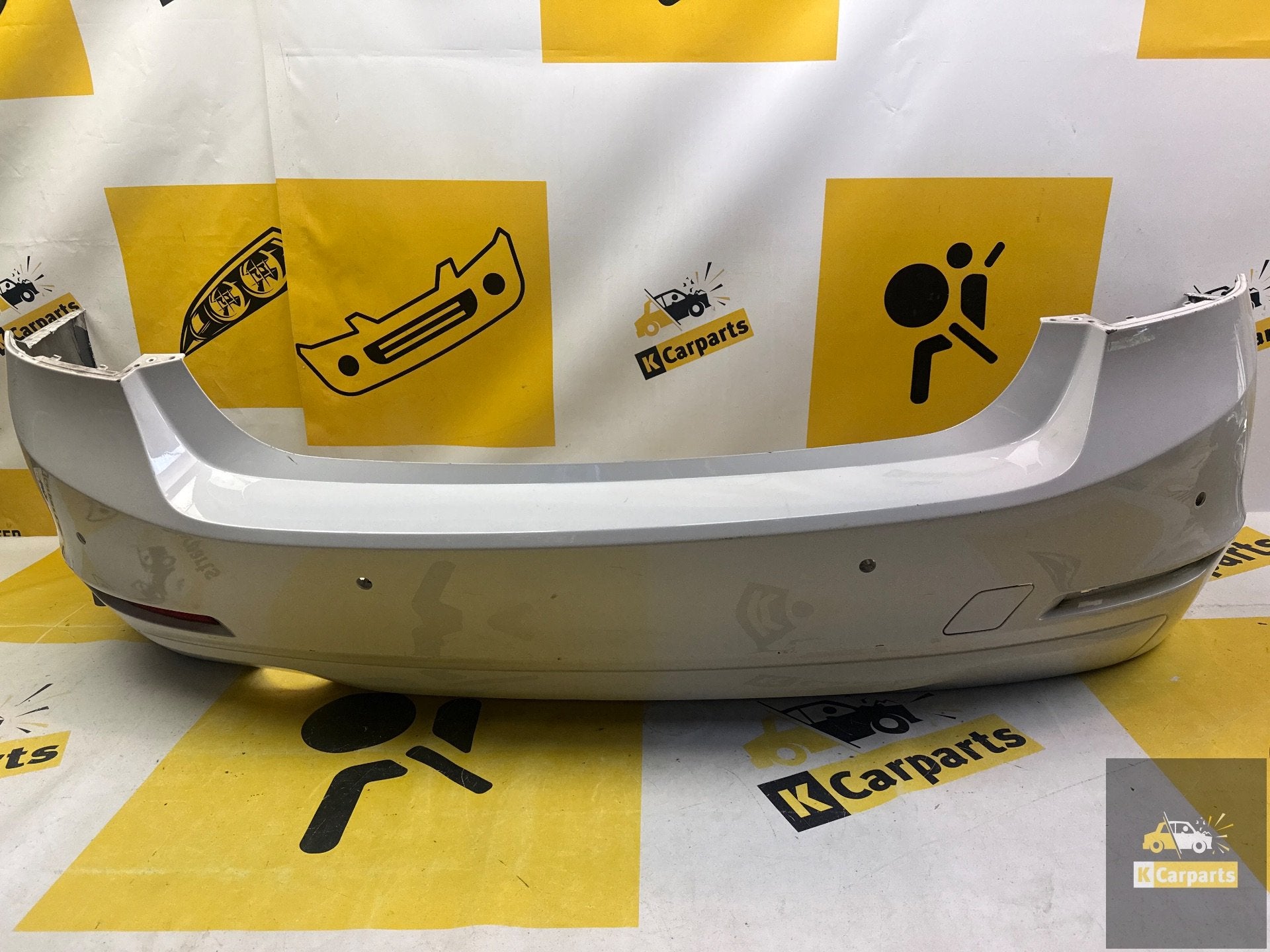 Achterbumper BMW 3-Serie F30 Origineel 51127256930, Auto-onderdelen, Carrosserie, Bumper, BMW, Achter, Gebruikt