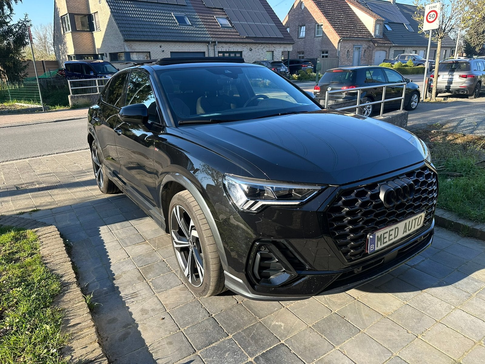Audi Q3 S Line 35 TFSI S tronic - 2023, Autos, Cuir, Achat, Entreprise, Noir