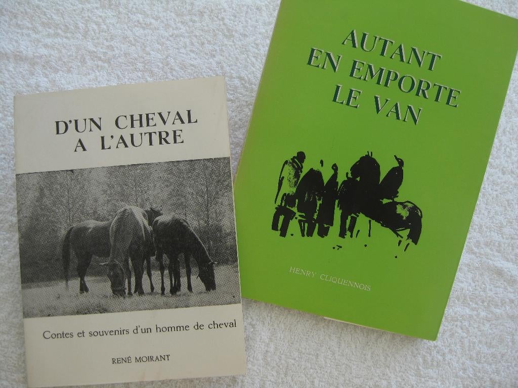 Hippisme belge – Cliquennois et Moirant – 1969 1974 - rares, Enlèvement ou Envoi, Utilisé