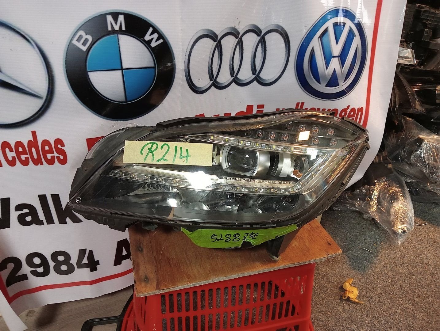 CLS W218 VOL LED KOPLAMPEN ORIGINEEL, Gebruikt, -, Ophalen of Verzenden, -