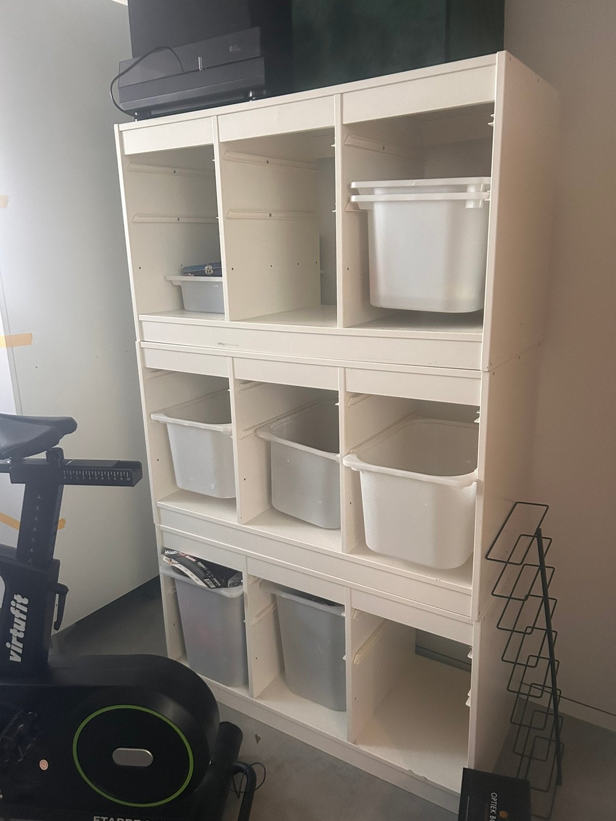 Ikea kastjes met bakken gebruikt, Ophalen, Zo goed als nieuw