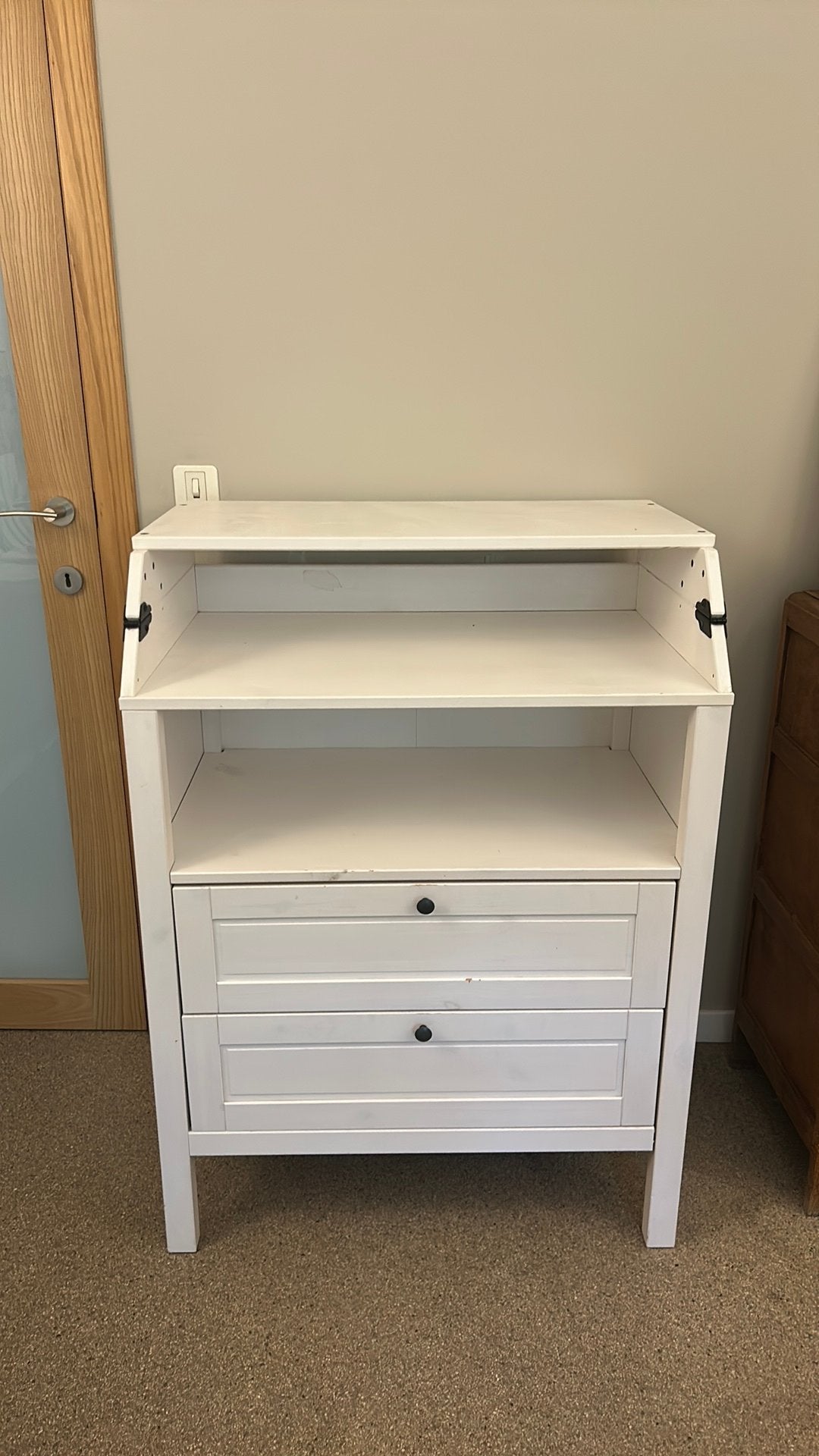 Sundvink commode/luiertafel, Ophalen, Gebruikt, 50 tot 70 cm, 75 tot 100 cm