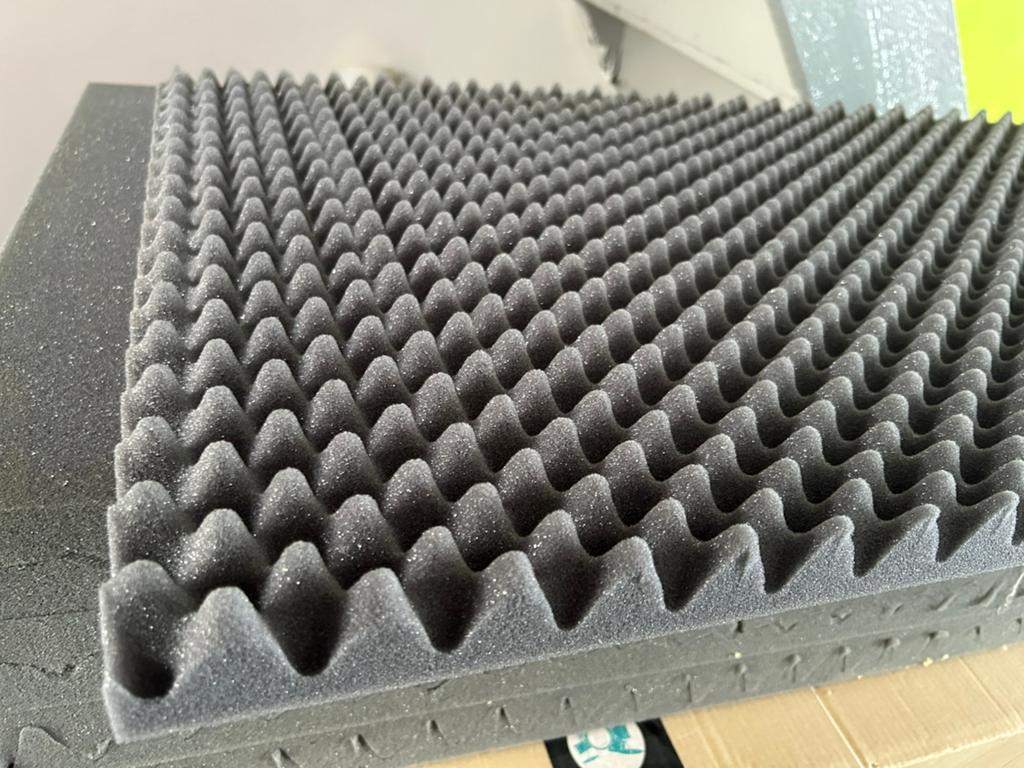 49 plaques Isolant accoustic absorbeur alveole 50x100, Musique & Instruments, Enlèvement, Neuf
