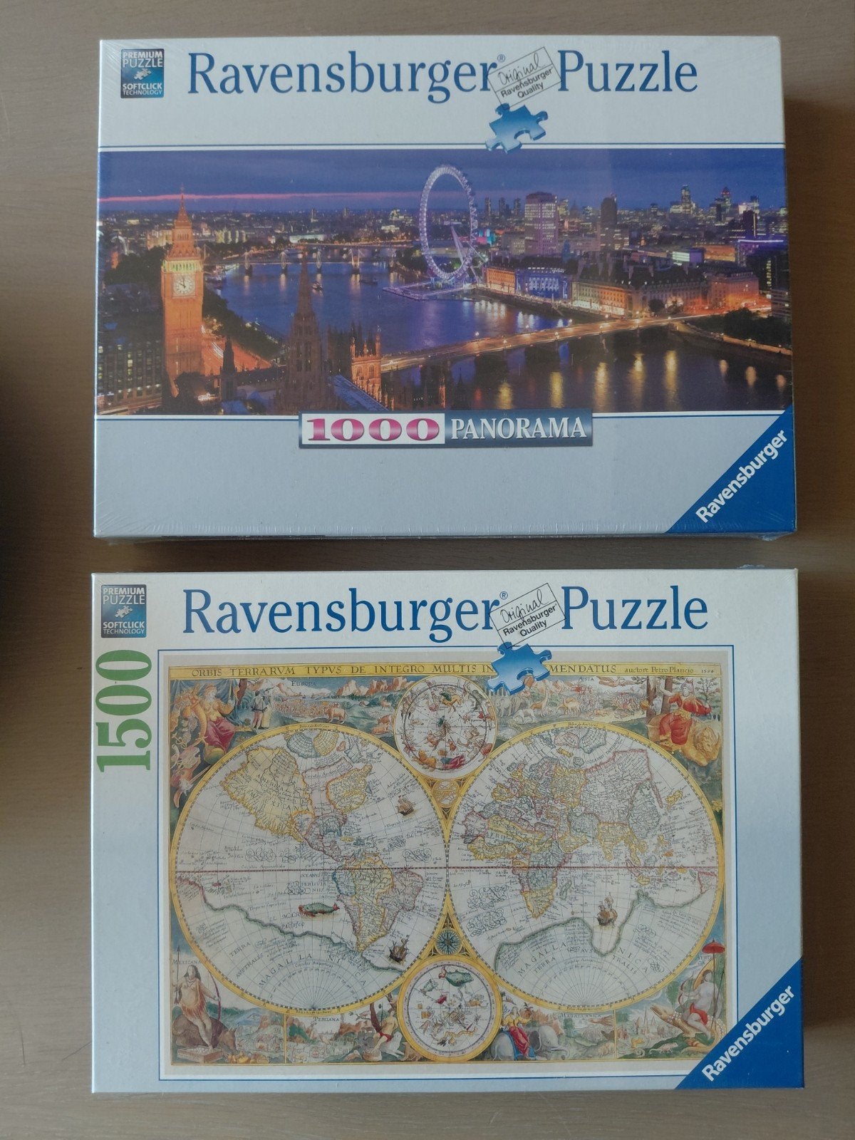 2 nieuwe puzzels, Ophalen of Verzenden, Meer dan 1500 stukjes, Nieuw, Legpuzzel