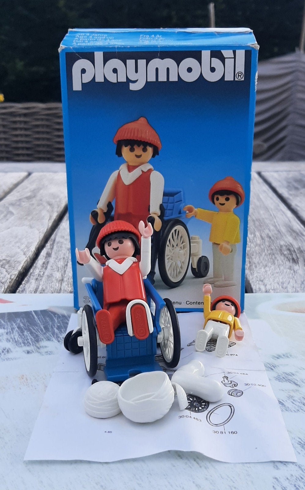 Playmobil- 3363 patient en fauteuil roulant (1985), Enlèvement ou Envoi