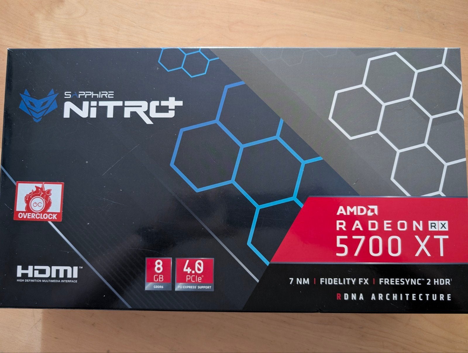 Radeon 5700XT - Sapphire Nitro+, Informatique & Logiciels, Cartes vidéo, AMD, GDDR6, PCI-Express 4, Utilisé