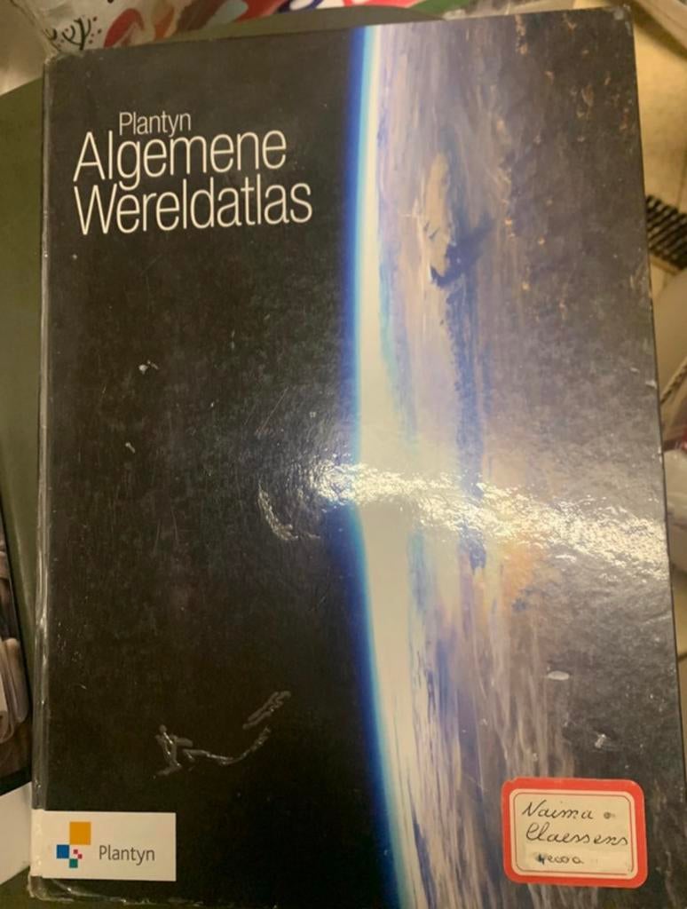 Algemene atlas Plantyn, Boeken, Atlassen en Landkaarten, Ophalen, Zo goed als nieuw, Wereld, Overige atlassen