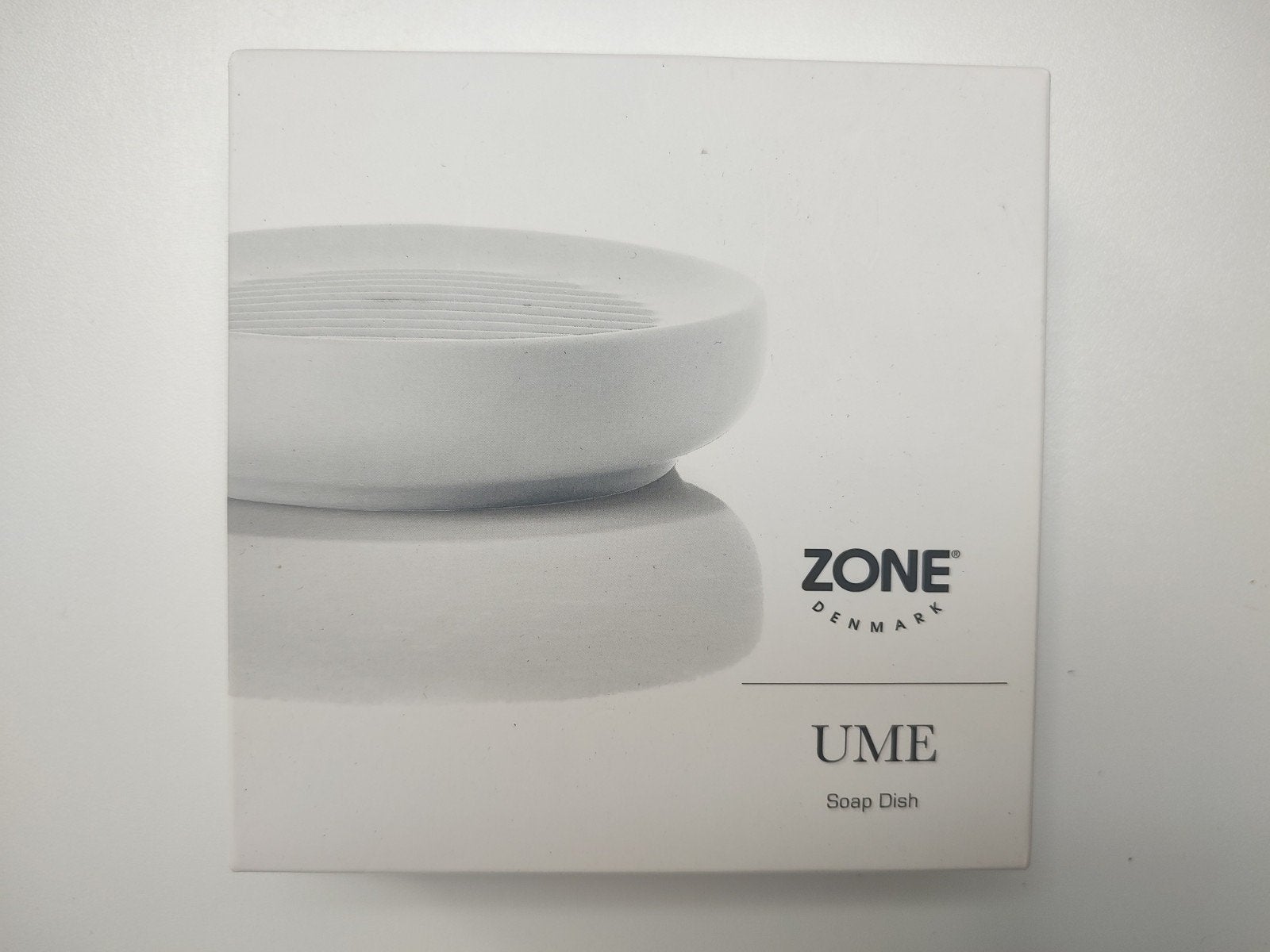 Deens design: nieuwe zeepschaal ZONE, wit of terracottakleur, Ophalen, Wit