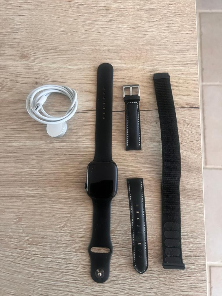 Apple watch 8, Ophalen, Gebruikt, Zwart, IOS