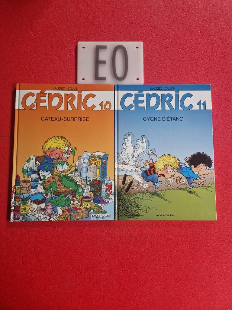 Lot de 2 bd cedric 10 et 11,EO, Livres, BD, Enlèvement ou Envoi