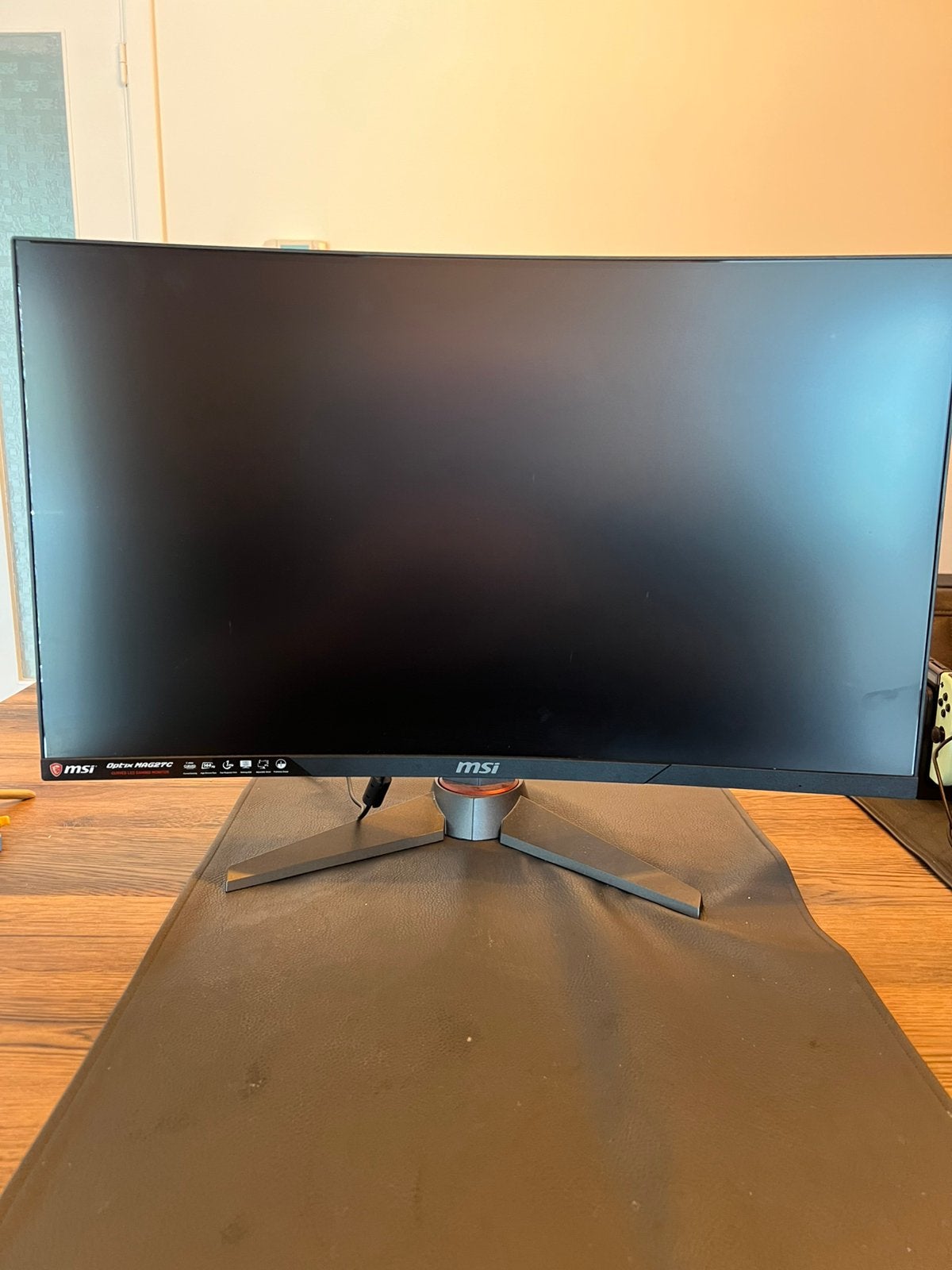 MSI optix MAG27C curved led monitor, Computers en Software, Ophalen, Zo goed als nieuw, Gaming, LED