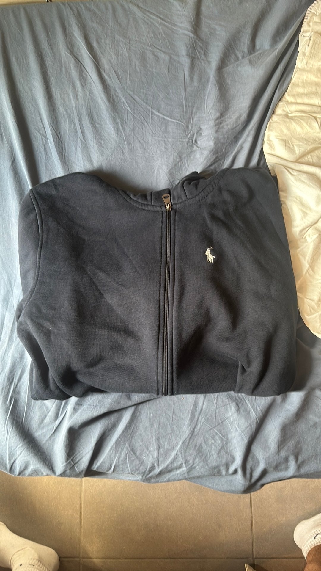 Zip ralph lauren bleu, Enlèvement ou Envoi, Comme neuf